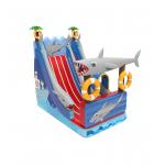 Children Fun Park Inflatable Baby Shark Slide For Rentals for sale