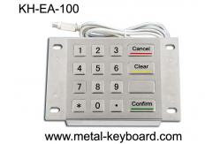 China 4X4 Matrix SS Metal Keypad Rugged R232 Rugged For Bank Kiosk supplier
