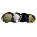 Customsied Food Grade Can Bottom Movable Lid For Paper Tube , Embossing Logo