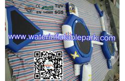 China Commercial Business Inflatable Water Games , Funny Inflatable Water Trampoline supplier