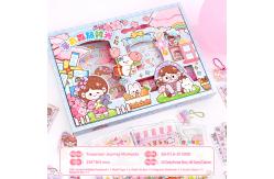China Funny Whimsical Capybara Journal Notebook Pen Gift Set for Kids supplier