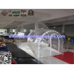 Custom Printed Inflatable Bubble Tent , Waterppol Inflatable Spleeping Tent
