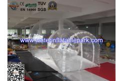 China Custom Printed Inflatable Bubble Tent , Waterppol Inflatable Spleeping Tent supplier