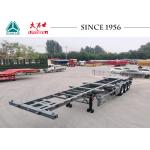 China Skeleton Container Trailer 40 Container Trailer Storage Containers Trailers for sale