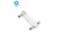 China 0.2MPA Gas Pressure Test Gauge LCD Display Oxygen Nitrogen Flowmeter supplier