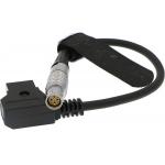 Flexible Red Camera Monitor Cable , D Tap Power Cable Lemo 6 Pin Female for sale