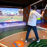 Indoor Virtual Reality Sports Ar Projection Smart Baseball Simulator Baseball Simulation for sale