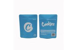 China CBD Runtz Cookies Resealable k Packaging Mylar Pouch Bag MOPP/VMPET/PE Material supplier