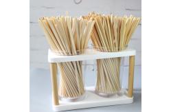 China OEM 100% Compostable Wheat Drinking Straws In Bulk 23cm supplier