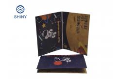 China CMYK 4C Musical Recordable Greeting Cards With Customize Sound supplier