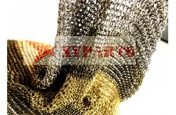 China Chrome Plate Ring Mesh Curtain In Chainmail supplier