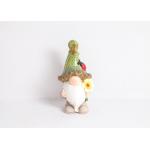 Small Pottery Garden Ornaments Multicolour Custom Ceramic Ornaments Elf