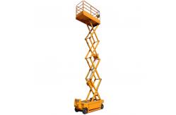 China Mobile Hydraulic Scissor Lift Platform 12m Self Propelled Scissor Lift supplier