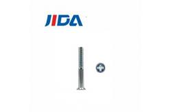 China Countersunk Cross Groove M3 30mm Screws Semi Threaded supplier
