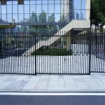 Flooring Mounted Aluminium Balustrade Panel Handrails Barrier For Garden Home