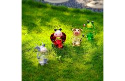 China Metal Animal Solar Garden Ornament Lighting Customized Multi Size supplier