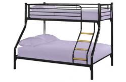 China Army Twin Over Full Metal Bunk Bed Frame supplier