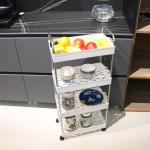 Detachable Waterproof Home Storage Carts 4 Tier 86*40*22cm Installable for sale