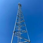Steel Lattice Tubular Telecom Mobile Antenna Tower 3 Or 4 Legged for sale