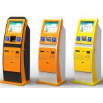 High Safety Performance Bill Payment Kiosk With Card Scanner / Standalone Kiosk