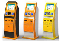 China High Safety Performance Bill Payment Kiosk With Card Scanner / Standalone Kiosk supplier