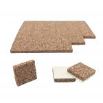 PBLOG hot sale Glass Divider Protector Cork Blocks For Glass Protection Cork Mat Pads Static cork pad for sale