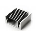Anodized 6005 Aluminum Heatsink Extrusion Profiles With Punching / Drilling for sale