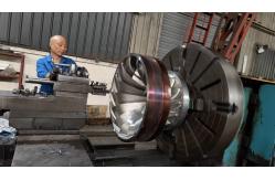 China 10 Tons Hydro Turbine Runner Customized for 90% Efficiency and Customer Requirements supplier
