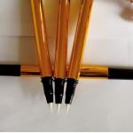 Hot Stamping Custom Double Ended Eyeliner Plastic Two Faced Eyeliner