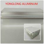 Silver Color Polished Aluminium Alloy Profiles T5 For Window / Door Materials for sale