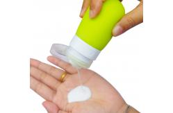 China Squeeze Refillable 90ml Silicone Travel Containers supplier