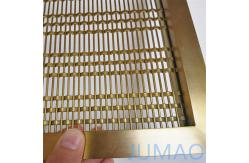 China Brass Metal Wire Mesh Room Divider Partition For Sofa Background Wall supplier
