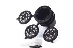 China 20ml 30ml 3 Pack Refillable Empty Coffee Capsule Espresso Reusable Pods supplier