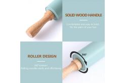 China Eco Friendly Sil Pin Bakers Rolling Pin BPA Free Dustproof supplier