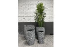 China New design high quality large concrete cement plant pots for indoor and outdoor decoration supplier