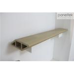 Customized Shape Terracotta Baguette Louver For Exterior / Interior Facade for sale