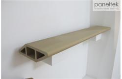 China Customized Shape Terracotta Baguette Louver For Exterior / Interior Facade supplier