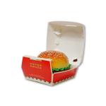 Eco-friendly customized hamburger box food grade fast food takeaway paper packaging box for sale