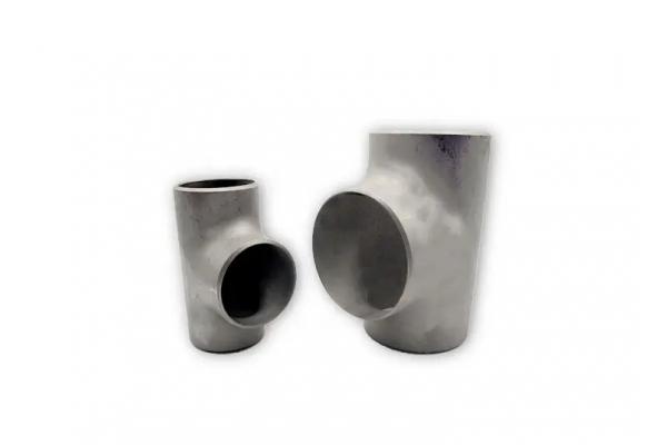 ISO Certified Carbon Steel Reducing Tee Sand Blasting
