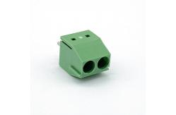 China HQ350V-3.5mm/3.96mm Pcb Screw Terminal Block 2P Electric Brass Cage supplier