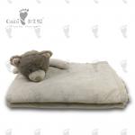 Customised 88cm Baby Bedding Set Loveable Huggable Animal Teddy Bear Blanket