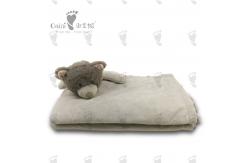 China Customised 88cm Baby Bedding Set Loveable Huggable Animal Teddy Bear Blanket supplier