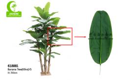 China Fire Retardant H350cm Large Artificial Landscape Trees With Real Touch Leaves supplier