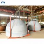300mm 400mm 6mm Hemispherical Tank Heads SS304 Carbon Steel Vessel Dished Ends for sale
