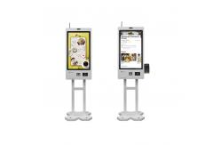 China Touch Screen POS Restaurant Order Kiosk Machine Self Service HD 1080P supplier
