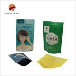 OEM Custom Printed Plastic Food Packing Pouches With Zipper Top