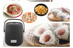 China Multi electric mini rice cooker portable hot pot cooker 1.2L supplier