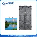 7680Hz Front And Rear Maintenance 14-16bit P2.6/2.98/3.91 Regular Curved Flexible CP Series LED Video Wall Rental Screen Display for sale
