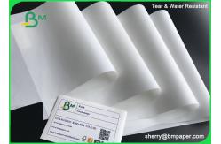 China 100 - 200um Eco Friendly Biodegradable Stone Wrapping Paper For Notebook In Rolls supplier