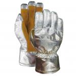 Flexible Cowhide Leather Firefighting Proximity Gloves Tear Resistance for sale